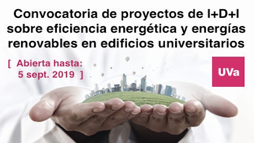 Convocatorias de proyectos sobre eficiencia energética y energías renovables en edificios universitarios